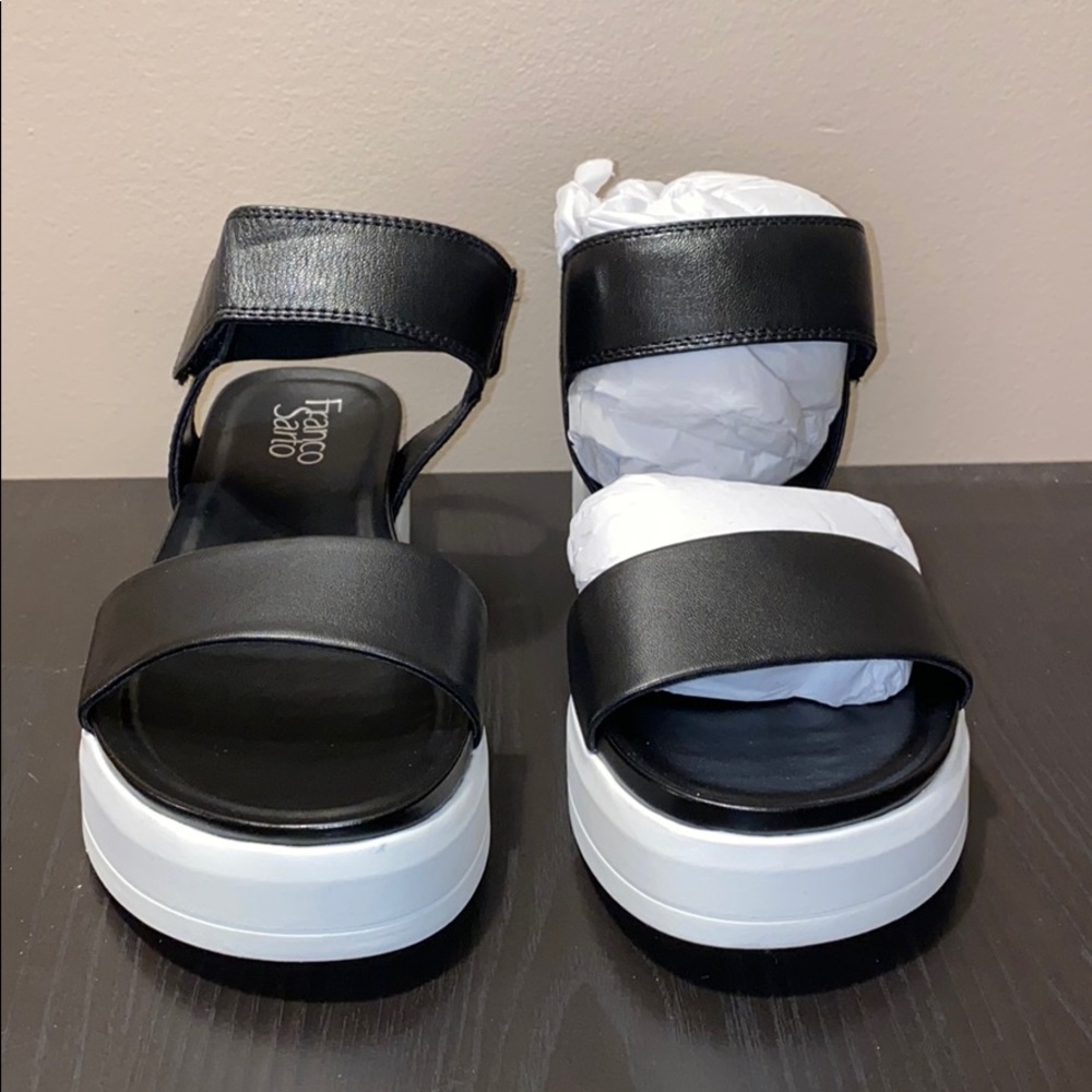 Franco Sarto Leather Sandals - BRAND NEW IN BOX